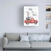 Canvas Wall Art - Jean Plout 'Farm Animal Family B' Wall Art for Living Room, Bedroom, or Office Décor by Trademark Fine Art - 14 x 19 Inches - 3 of 4