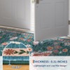 COZONY Farmhouse Washable Rug, Non-Slip Low Pile Foldable Carpet, Soft Durable Indoor Area Rug for Living Room, Bedroom, Nursery, Kitchen - 4 of 4