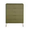 Manhattan Comfort Dumbo 5 Drawer Dresser - 2 of 4