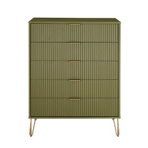 Manhattan Comfort Dumbo 5 Drawer Dresser - 1 of 4