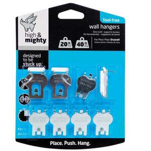 Hillman High & Mighty Picture Hanger 20 lb 8 pk (Case of 4) - 1 of 1
