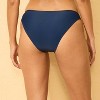 Women's Low-Rise High Leg Cheeky Bikini Bottom - Wild Fable™ Navy - 2 of 4