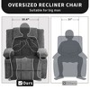 Wide Electric Power Lift Recliner Chair, Massage Sofa Chair with Heat for Elderly, Remote Control, 3 Positions, 2 Cup Holders, Side Pocket, USB Port - 2 of 4