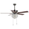 Korla 3 Light 52" Ceiling Fan - CLF1017 - Chrome - Safavieh - 4 of 4