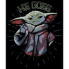 Boy's Star Wars The Mandalorian Father's Day Grogu He Goes T-Shirt - 2 of 4