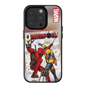 Keyscaper Marvel Deadpool Wolverine Cover Art MagSafe Compatible Cell Phone Case for iPhone 16 Plus - 1 of 4