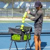 GoSports Pickleball & Tennis Pickup Tube - Ball Retreiver and Holder, Fits 14 Pickleballs or 17 Tennis Balls - No Balls Included - Clear - 3 of 4