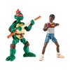 Stranger Things Teenage Mutant Ninja Turtles Crossover Action Figure 2pk - Donnie & Lucas (Target Exclusive) - image 2 of 4