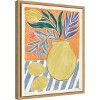 Amanti Art Cyprus and Lemon Still Life IV by Janelle Penner Canvas Wall Art Print Framed 16 x 20-in. - 3 of 4