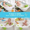 Fisher-Price Baby Bath Tub, 4-in-1 Newborn to Toddler Tub with Bath Toys, Green, Unisex, Plastic - 2 of 4