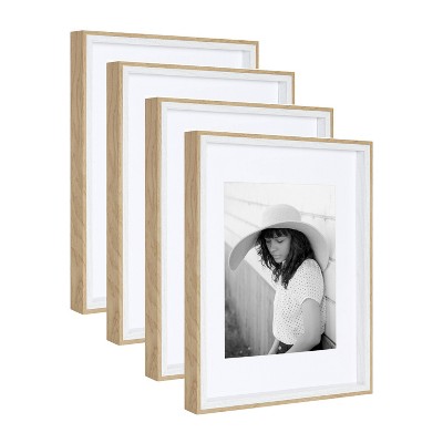 11" x 14" Gibson Wall Frame Set White - Kate & Laurel All Things Decor