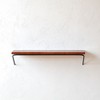 MH London Venice 36" Wall Mounted Shelves Mango Wood & Iron - 4 of 4