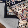 Classic Medallion Border Washable Indoor Area Rug by Blue Nile Mills - 3 of 4