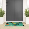 Chromoeye Jewels in Teal Welcome Mat - Deny Designs - 2 of 3