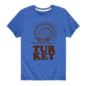 Boys' - Peanuts - Woodstock Turkey Short Sleeve Graphic T-Shirt - 1 of 4