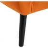 Streamdale Modern Soft Velvet Material Ergonomics Accent Chair Living Room Chair Bedroom Chair Home Chair - 2 of 4