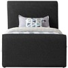 Meridian Furniture,Stylus Boucle Fabric Bed - 2 of 4