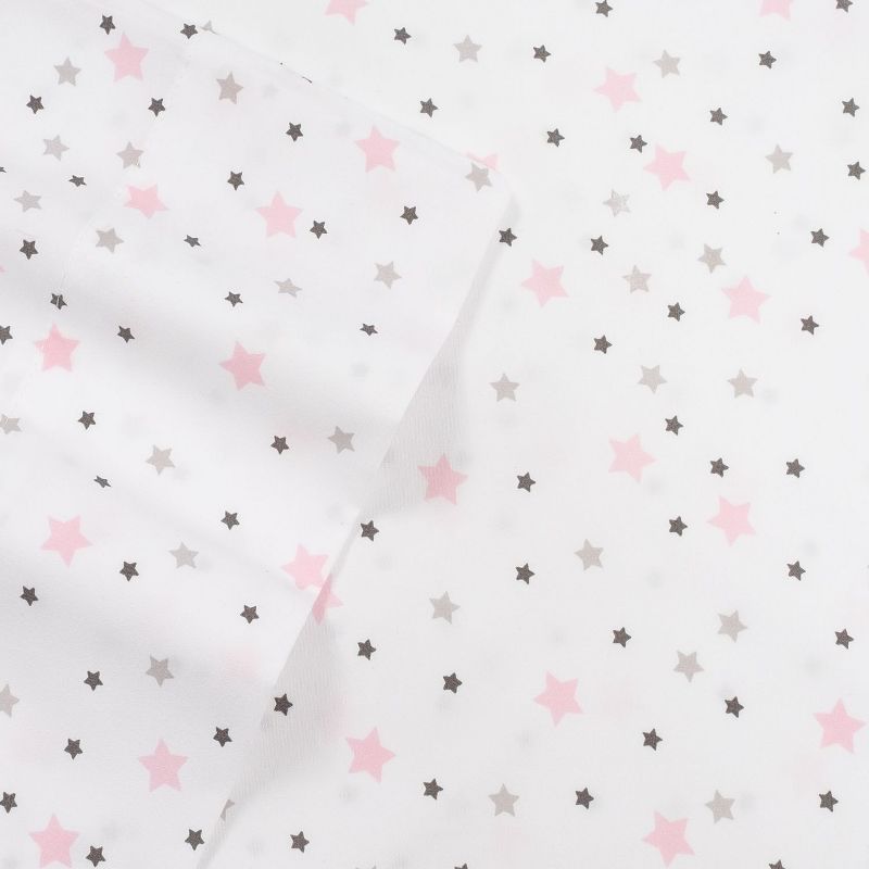 Stars Microfiber Kids' Sheet Set By Sweet Home Collection™, 3 of 7