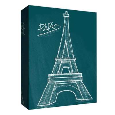 14" x 11" Chalk Eiffel Decorative Wall Art - PTM Images