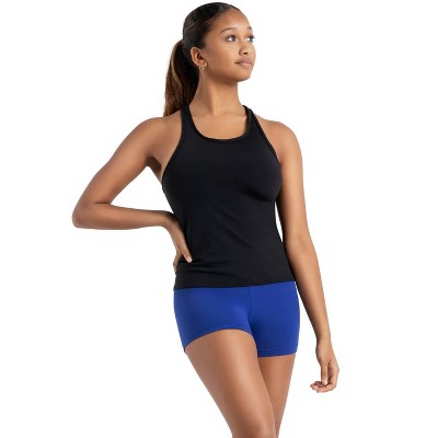 Capezio Black Women's Team Basics Tank Top With Racerback, X-small : Target