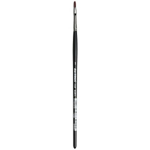 da Vinci TOP-ACRYL Bright Red-Brown Brush, Synthetic, Acrylic & Oil, Flat, Series 7185K, Size 1 - 1 of 3