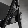 SKONYON Set of 6 Folding Chairs Fabric Cover Padded Chairs - 4 of 4