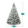 Home Imports Emporium Glasgow Pre-Lit Artificial Christmas Pine Tree - image 4 of 4