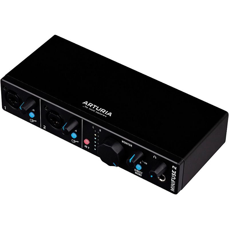 Arturia MiniFuse 2 USB Audio Interface, Black, 3 of 6