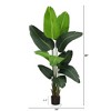Nearly Natural 5-ft Travelers Palm Artificial Tree - 2 of 4