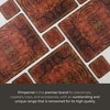 Pimpernel Walnut Burlap Placemats Set of 4 - 15.7 x 11.7 Inch - 4 of 4