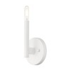Livex Lighting Copenhagen 1 - Light Wall Light in  White - 4 of 4