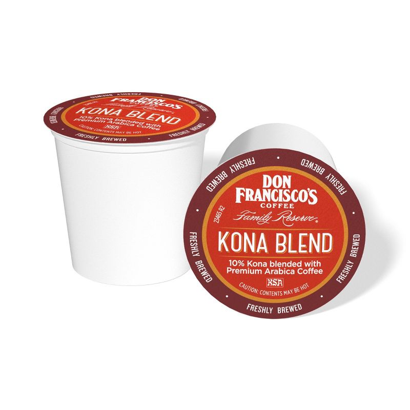 Don Francisco&#39;s Kona Blend Medium Roast Coffee - Single Serve Pods - 24ct, 3 of 10