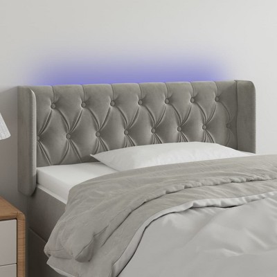 Vidaxl Led Headboard, Upholstered Headboard For Bed Home, Bed Headboard ...