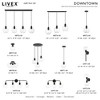 Livex Lighting Downtown 1 - Light Pendant in  Black/Brushed Nickel - 4 of 4