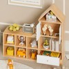 KTMBDW Kids Bookshelf with House-Shaped Design, Adjustable Placement, Reading Nook for Kids,Toddler Toy Shelf for Bedroom,  Nursery, Playroom - 4 of 4
