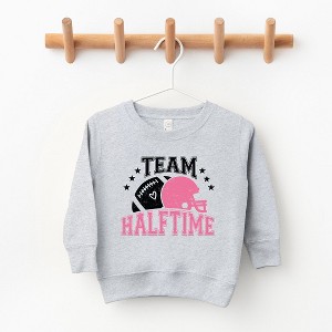 The Juniper Shop Team Halftime Distressed Toddler Graphic Sweatshirt - 1 of 3
