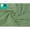 American Soft Linen 100% Cotton Turkish Luxury 4 Piece Washcloth Set, 13x13 inches Washcloth Hand Face Towels for Bathroom and Kitchen Washrags - 3 of 4