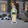 Warner Bros. Photorealistic Excited Buddy the Elf Inflatable Christmas Decoration - image 2 of 2
