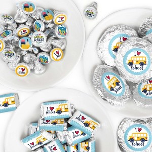 Big Dot of Happiness Back to School - First Day of School Classroom Decorations Candy Favor Sticker Kit - 304 Pieces - 1 of 4
