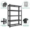 AENKYO 72" Tall 5-Tier Heavy Duty Storage Shelves - 2000LBS Capacity Metal Shelving Unit for Garage & Warehouse, Adjustable Industrial Rack - 4 of 4