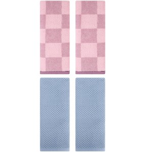 REGALWOVEN 4 Pcs Bathroom Hotel and Spa Cotton Hand Towels - 1 of 4