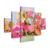 Trademark Fine Art -Victoria Barnes  Saturated Spring Blooms I  Panel Set Art - 2 of 3