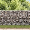vidaXL Gabion Basket Galvanized Steel 47.2"x11.8"x39.4" - 4 of 4