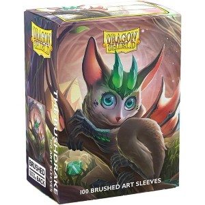 Arcane Tinmen Dragon Shield Brushed Art Sleeves: The Bushdrake, Standard Size (100ct) - 1 of 3