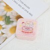 Unique Bargains Cartoon Animal Contact Lens Case Pink 1 Set - 4 of 4