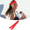 Unique Bargains Adjustable Soft Sweat Wicking Tennis Tie Headband Sweatband for Men Women 2 Pcs - 2 of 4