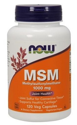 MSM 1000mg by Now Foods  -  120 Capsule