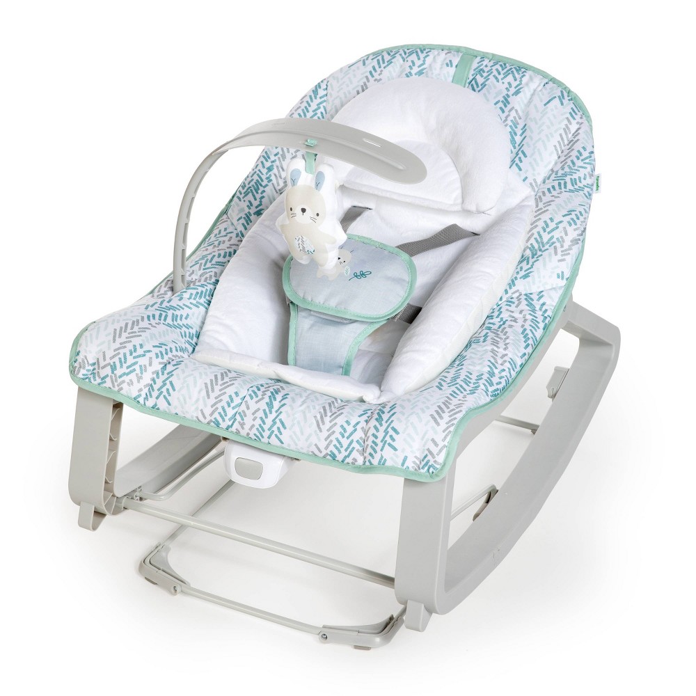 Ingenuity Keep Cozy 3-in-1 Grow with Me Vibrating Bouncer & Rocker Infant to Toddler Seat - Spruce, Ages Newborn +