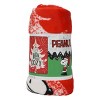 Peanuts Snoopy Warm And Cozy 45 x 60 Red Throw Blanket - 2 of 3
