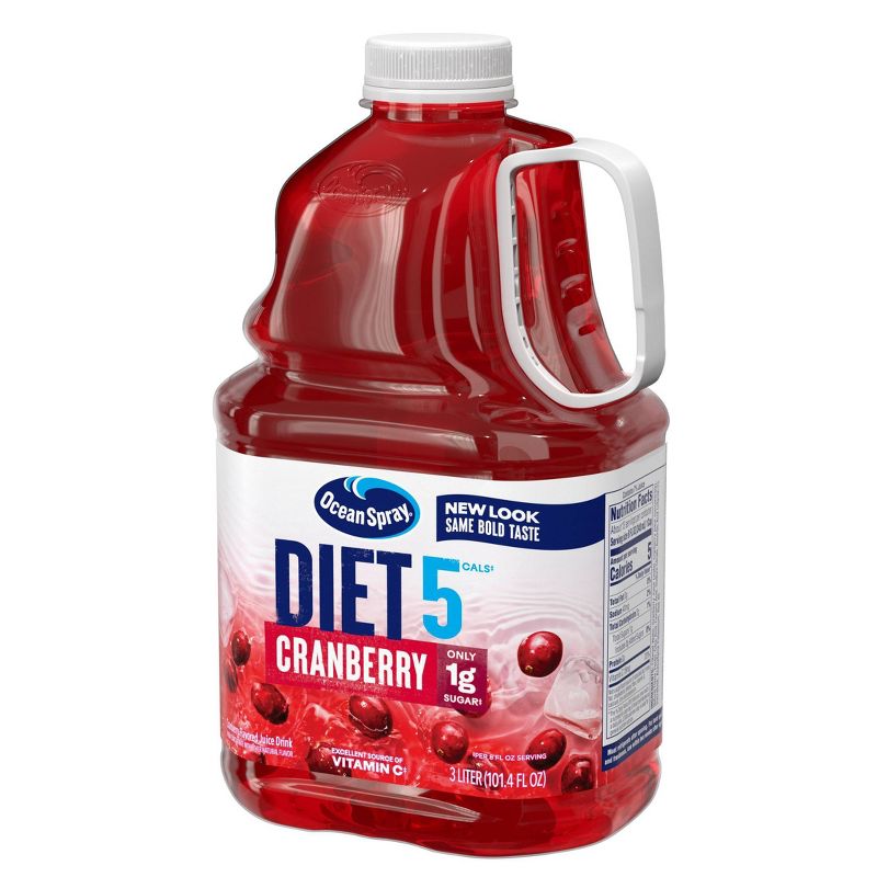 Ocean Spray Diet Cranberry Juice - 101 fl oz Bottle, 3 of 7